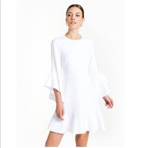 A.L.C. Casual Flounce Dress w/ Dramatic Ruffles